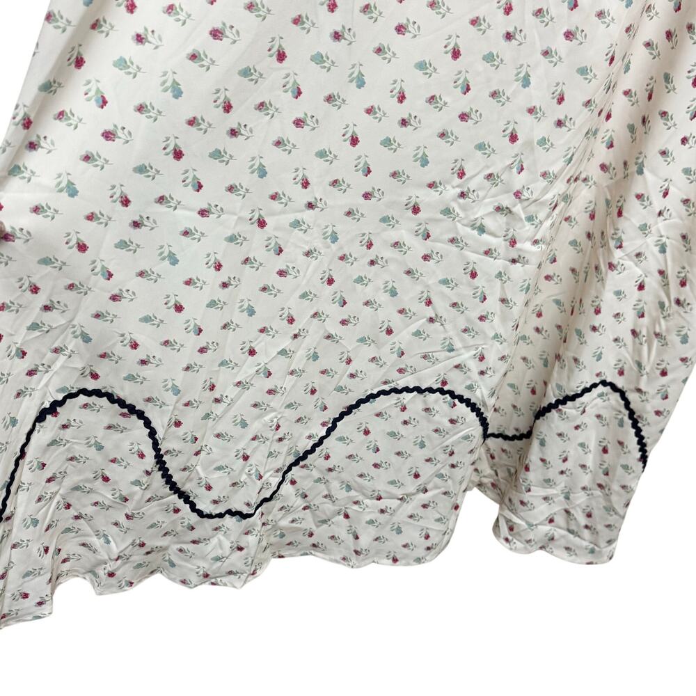 Cupshe Floral Sweetheart Midi Dress Cottagecore XL NWT - Picture 8 of 8